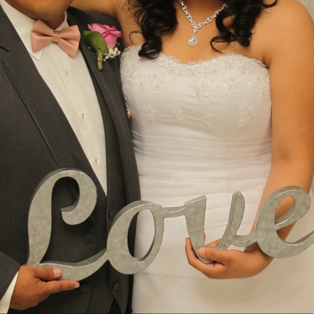 David’s Bridal Sweetheart A-line Wedding Dress